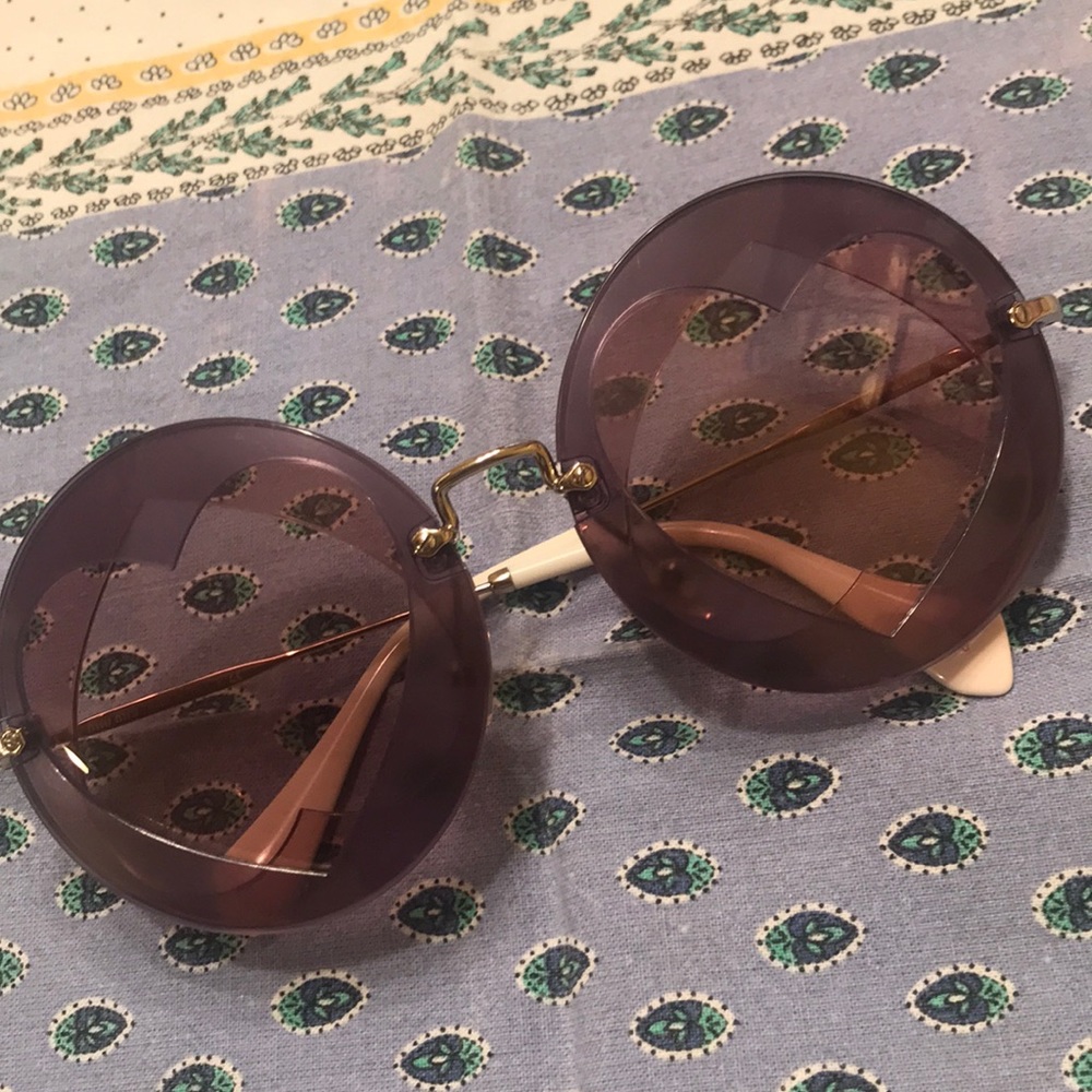 Miu Miu Hearts sunglasses